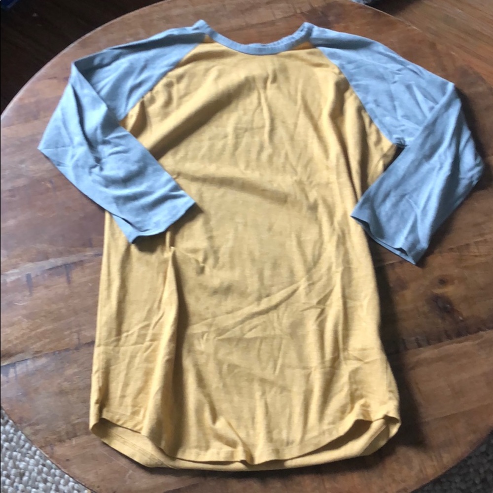 SOLD LulaRoe baseball tee